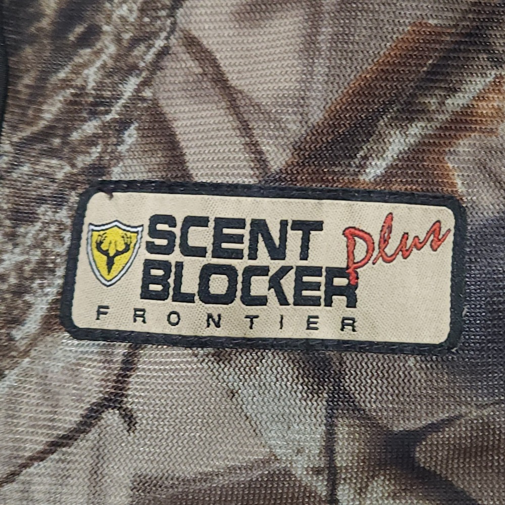 ScentBlocker Plus Frontier Camo Hunting Suit Mens M Jacket L Pants ScentTek - Picture 5 of 16